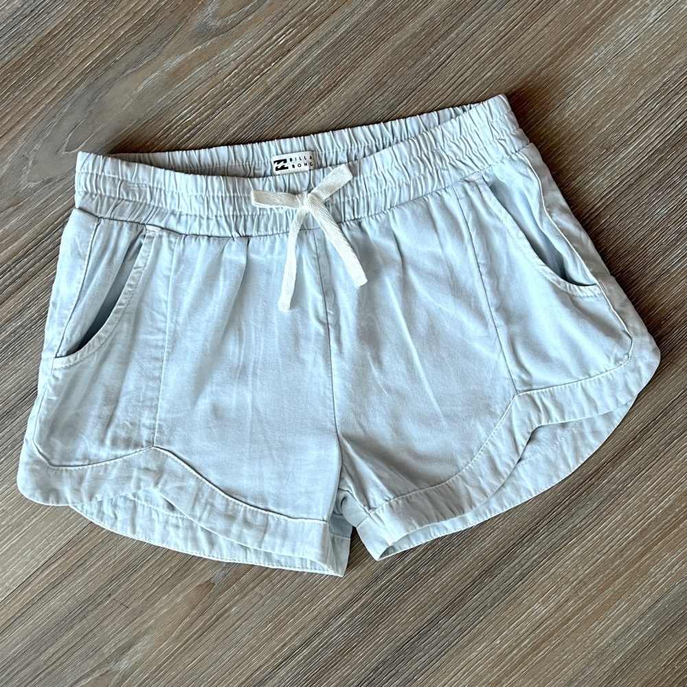 Billabong Chambray Shorts | Girls Size Large